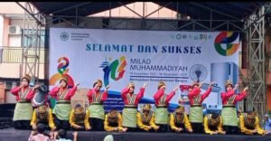 Tari Saman Smamuga Memukau Resepsi Milad ke-133 Muhammadiyah
