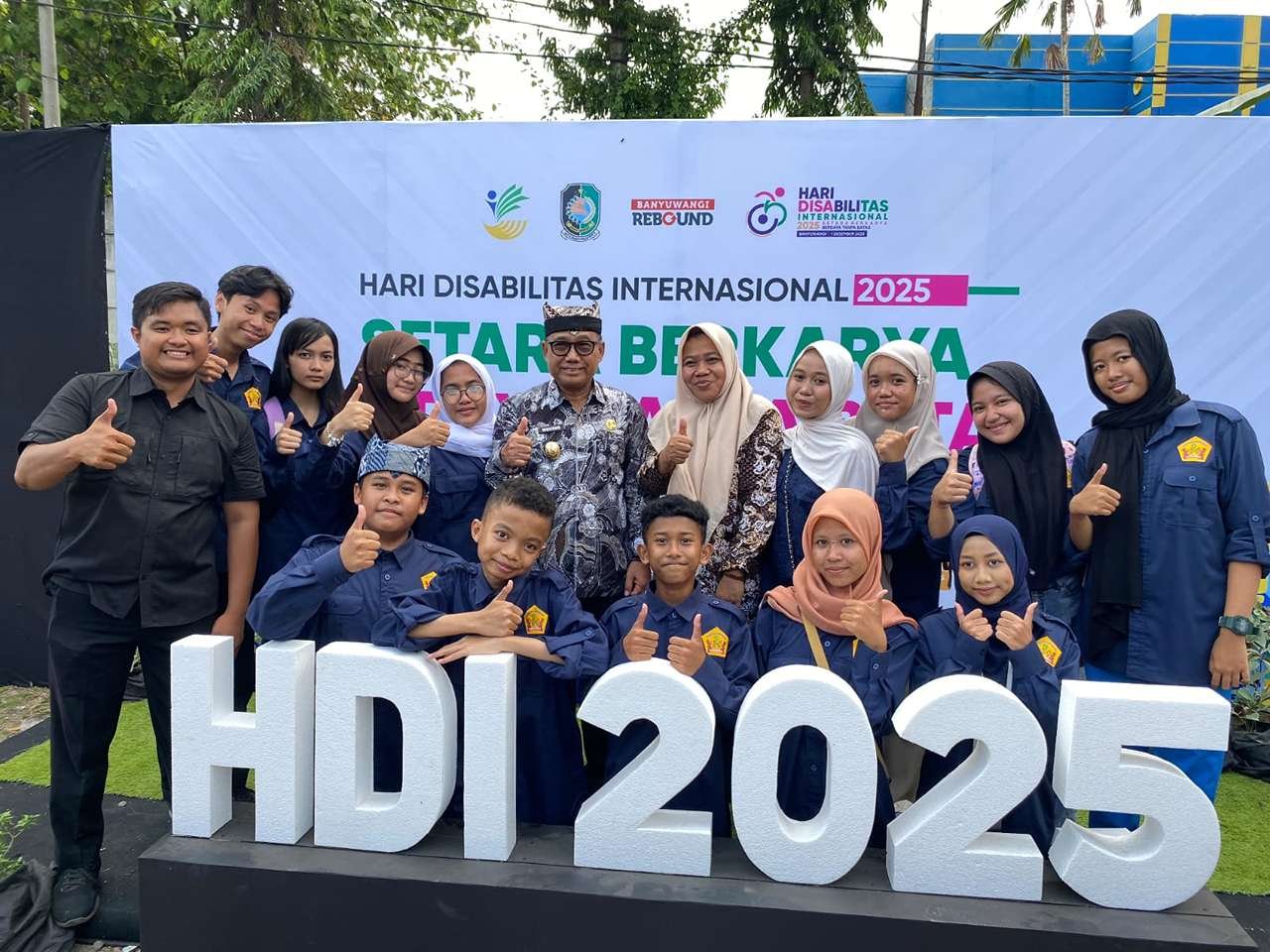 Siswa SMA Muha Genteng Hadiri Undangan Pemkab Banyuwangi Dalam Rangka HDI 2025