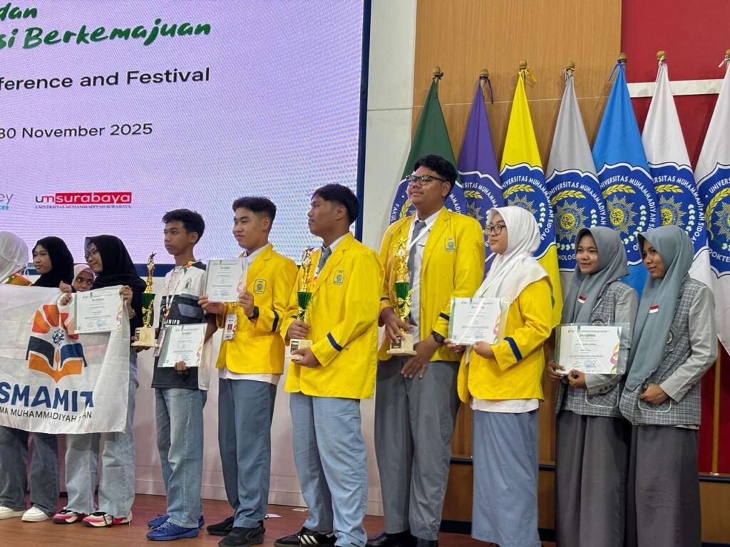 KTI SMA Muhammadiyah 10 GKB Gresik Berjaya di ME Confest 2025