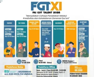 Pendaftaran FAI Got Talent 2026 Resmi Dibuka, Ajang Lomba Nasional untuk Generasi Qurani