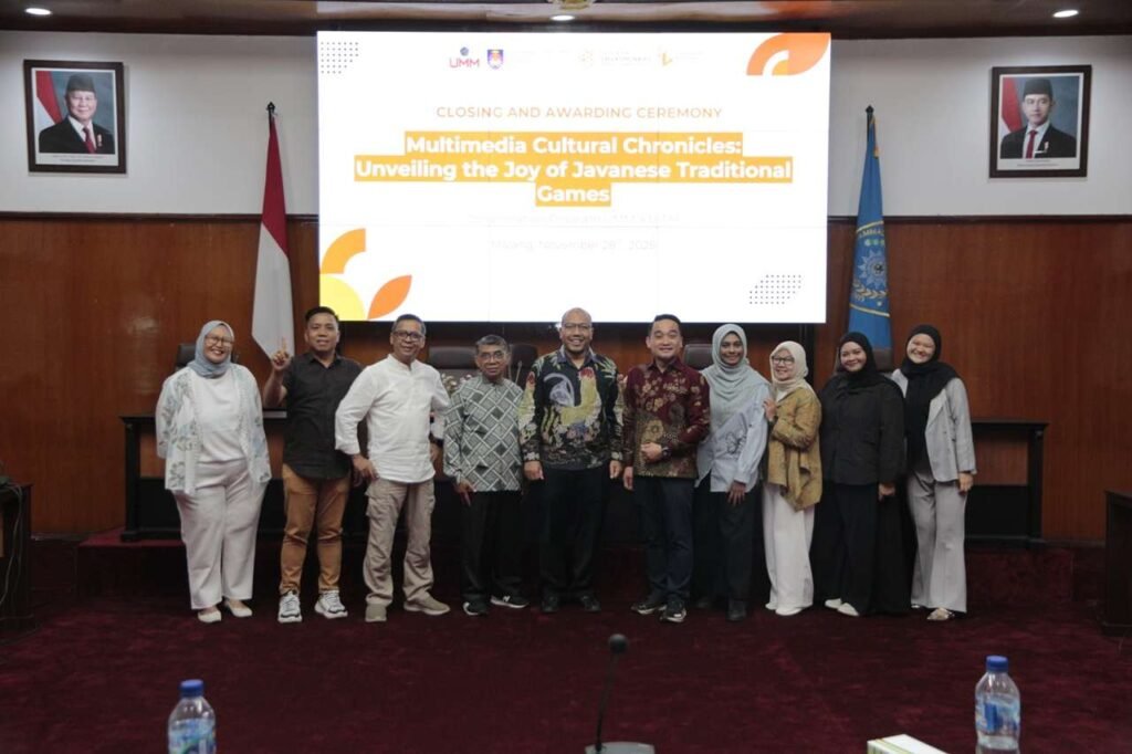 Kolaborasi dengan Komunikasi UMM Mahasiswa UiTM Melaka Eksplor Dolanan Tradisional