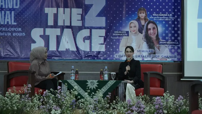 Arumi Bachsin Tekankan Ketangguhan Gen Z dalam Ajang The Z Stage Umsida