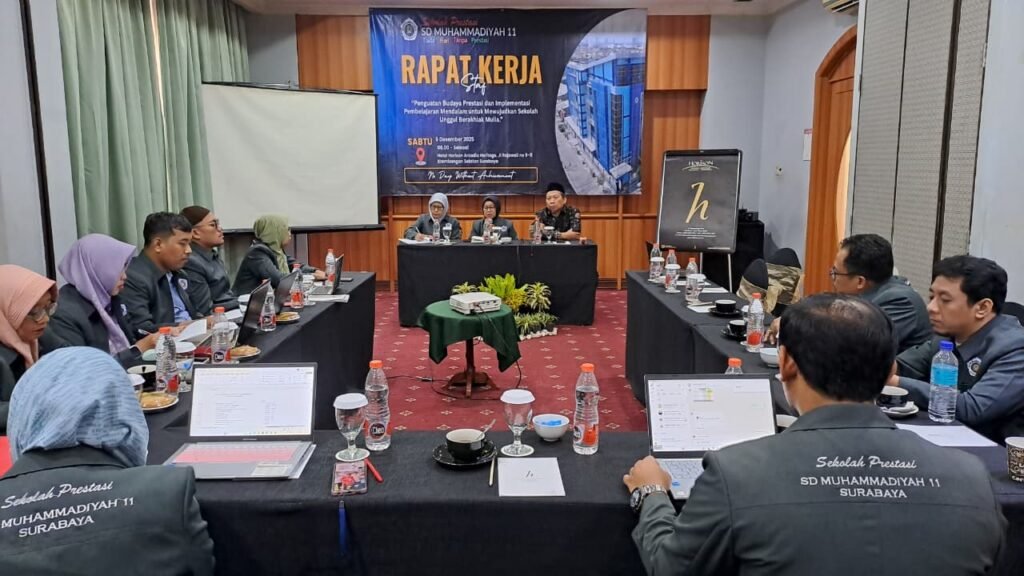 Bersinergi untuk Maju! SD Muhlas Lakukan Evaluasi & Penyusunan Program Strategis Menuju Sekolah Unggul