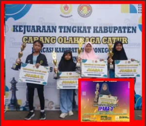 Lima Siswa MIM 18 Sumberrejo Borong Juara di Kejurkab Catur 2025