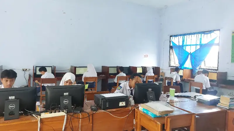 Ujian Berjalan Kondusif, ASAS Ganjil SMP Muhammadiyah 1 Blitar Sukses Digelar