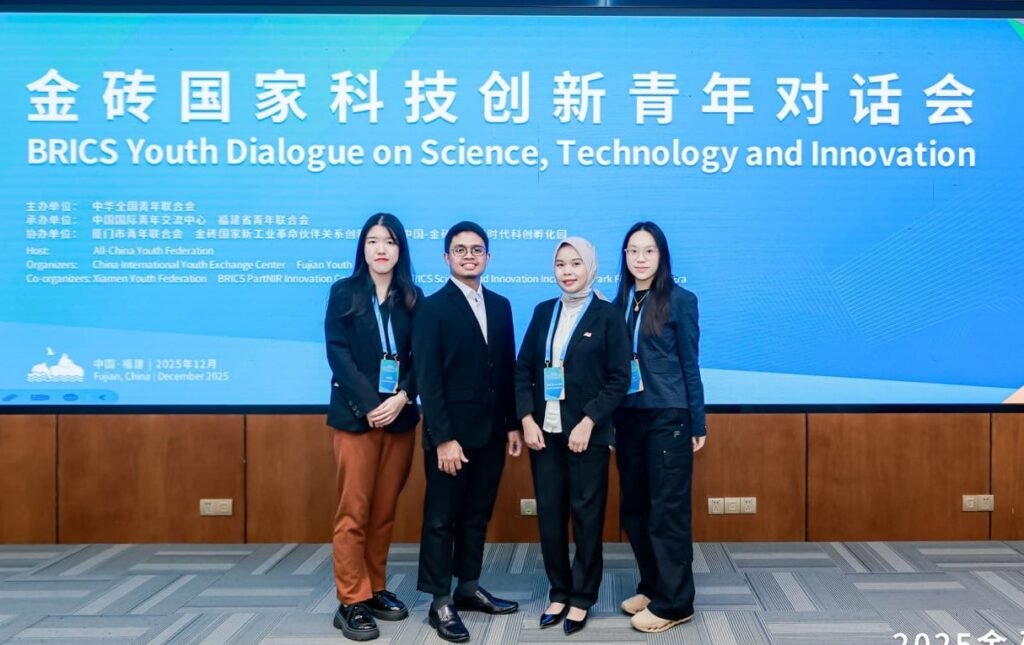 Periset Muda Umsura Wakili Kemenpora pada BRICS Youth Dialogue 2025 di Tiongkok