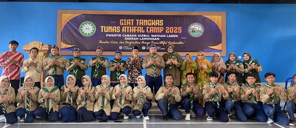 Kwarcab HW Laren Sukses Gelar Diklat Dewan Sughli, Pelantikan, dan Giat Tangkas Tunas Athfal Camp 2025