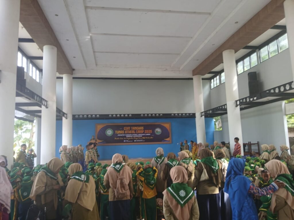 Meriah! Pembukaan Giat Tangkas Tunas Atfal Camp 2025 Kwarcab HW Laren Penuhi Lapangan dengan Semangat Anak-Anak