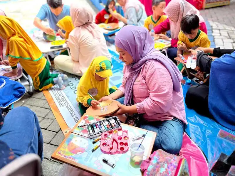 Gebyar Puncak Tema Sidoarjo Kotaku, Anak dan Orang Tua Berkarya Bersama