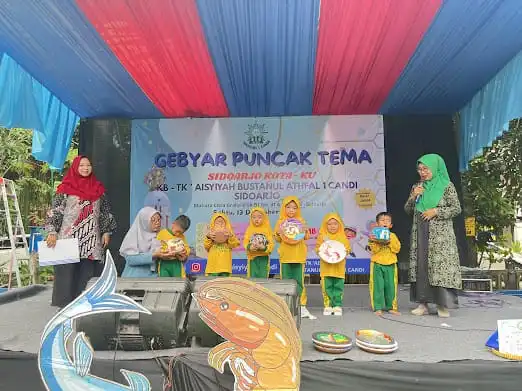 Gebyar Puncak Tema Sidoarjo Kotaku, Anak dan Orang Tua Berkarya Bersama