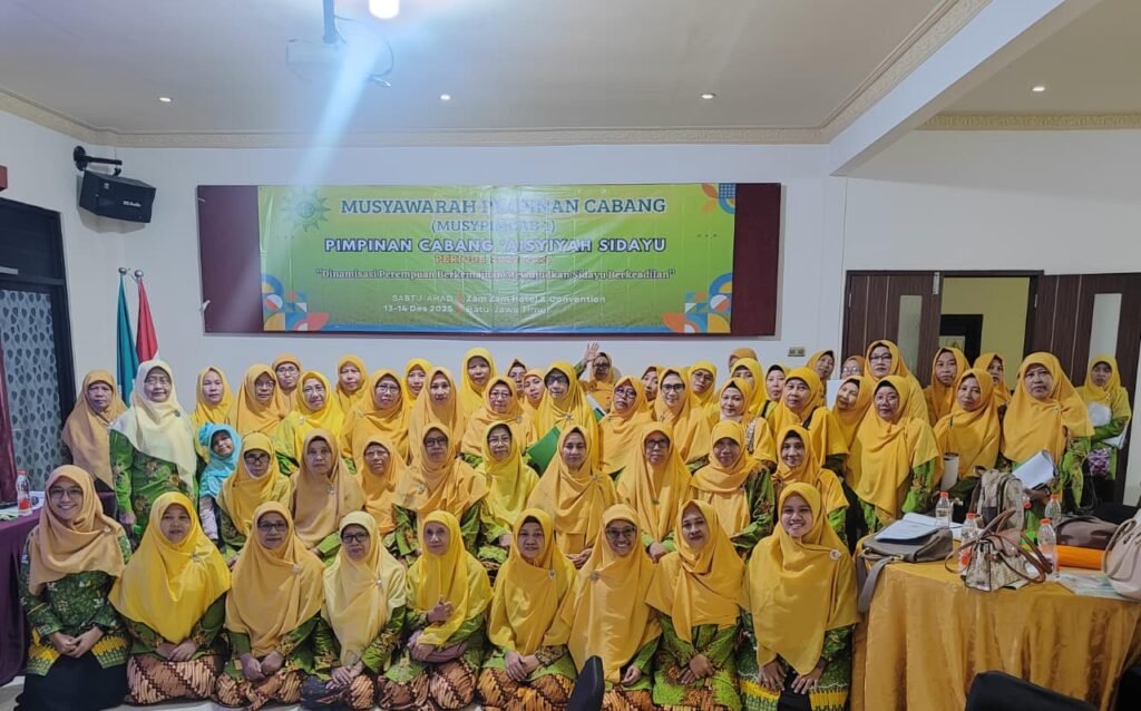 Musypimcab 1 PCA Sidayu: Dinamisasi Perempuan Berkemajuan Mewujudkan Sidayu Berkeadilan