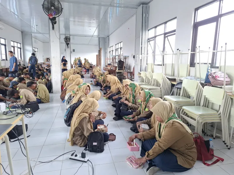 Lewat Gerakan Kepanduan HW, SMP Muhammadiyah 8 Gresik Edukasi Makan Bergizi