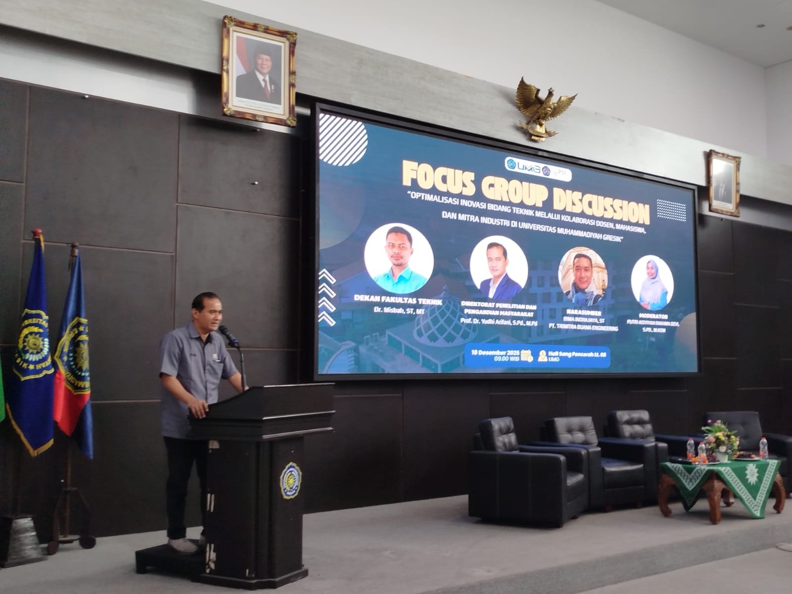 Kolaborasi Tripartit untuk Optimalisasi Inovasi Teknik di UMG