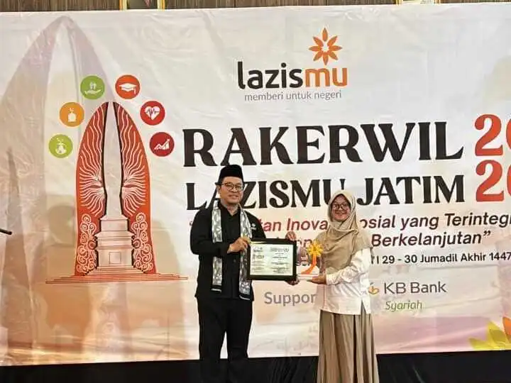 Prestasi Filantropi, Lazismu Kabupaten Blitar Raih Award ZISKA Terbaik