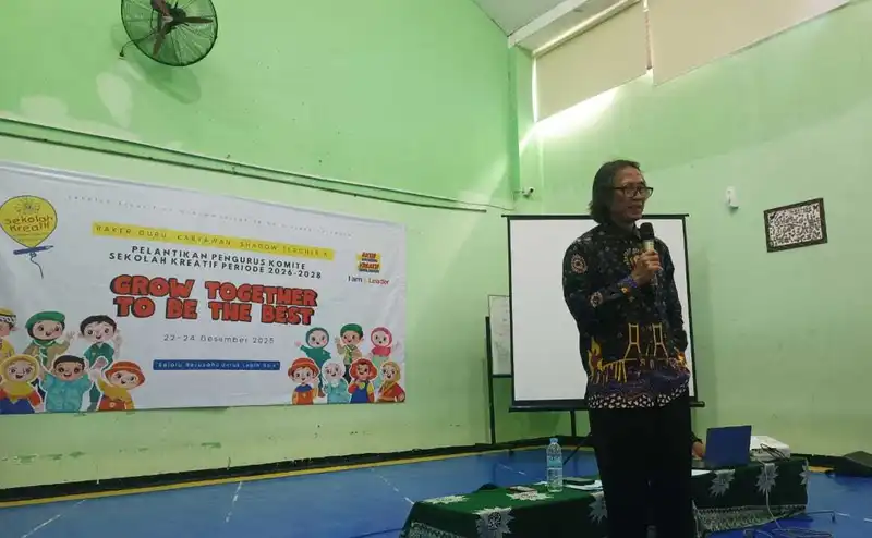 Heru Tjahyono Tegaskan Konsep Sekolah Kreatif: Memanusiakan Manusia
