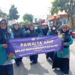 PRA Kandangsemangkon Turut Meriahkan Pawai Ta’aruf Peringati Milad ke-113 Muhammadiyah