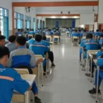 Siswa SMK Muda Genteng Ikuti Monitoring Jelang Berakhirnya PKL