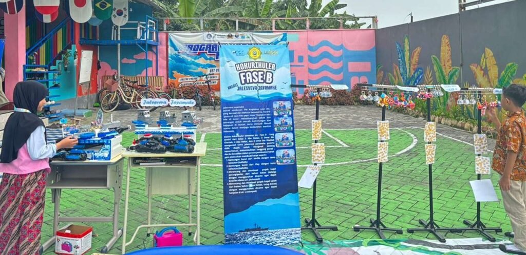 Exhibition Day Jadi Puncak Ko-Kurikuler SD Muhammadiyah 1 Driyorejo Gresik, Tampilkan Aneka Kapal