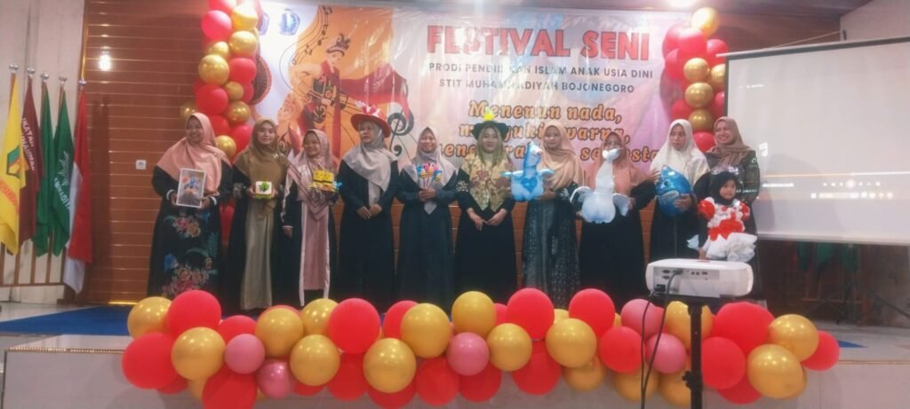 Festival Seni PIAUD STIT Muhammadiyah Bojonegoro Dorong Kreativitas Calon Pendidik Anak Usia Dini