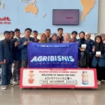 Prodi Agribisnis UMG Perkuat Kompetensi Mahasiswa melalui Kunjungan ke Pabrik Yakult