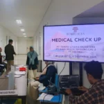 Hujan Deras Tak Halangi, 90 Karyawan Tiga Perusahaan NIP Jalani MCU Bersama RSI Hasanah