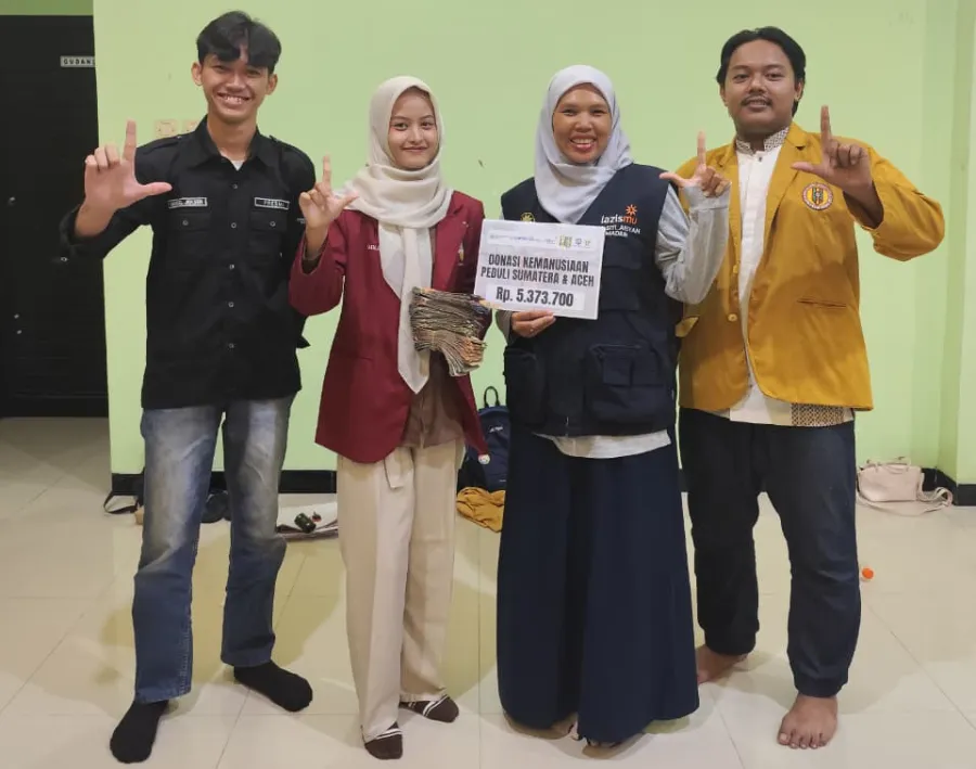 BEM–IMM Ummad Galang Dana untuk Korban Banjir Sumatera dan Aceh, Terkumpul Rp 5,3 Juta
