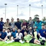 Tingkatkan Kekompakan, Guru SMK Muda Genteng Adakan Fun Match Mini Soccer di Joglo Tegalsari