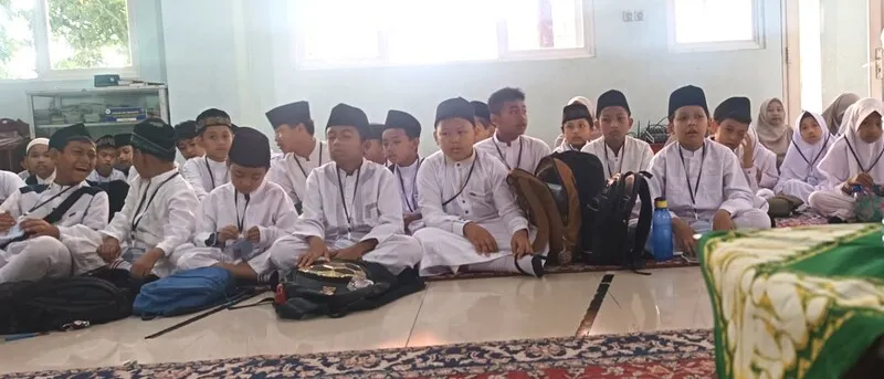 Puluhan Siswa SD Musix Ikuti Munaqasah ke-5 dengan Penuh Semangat