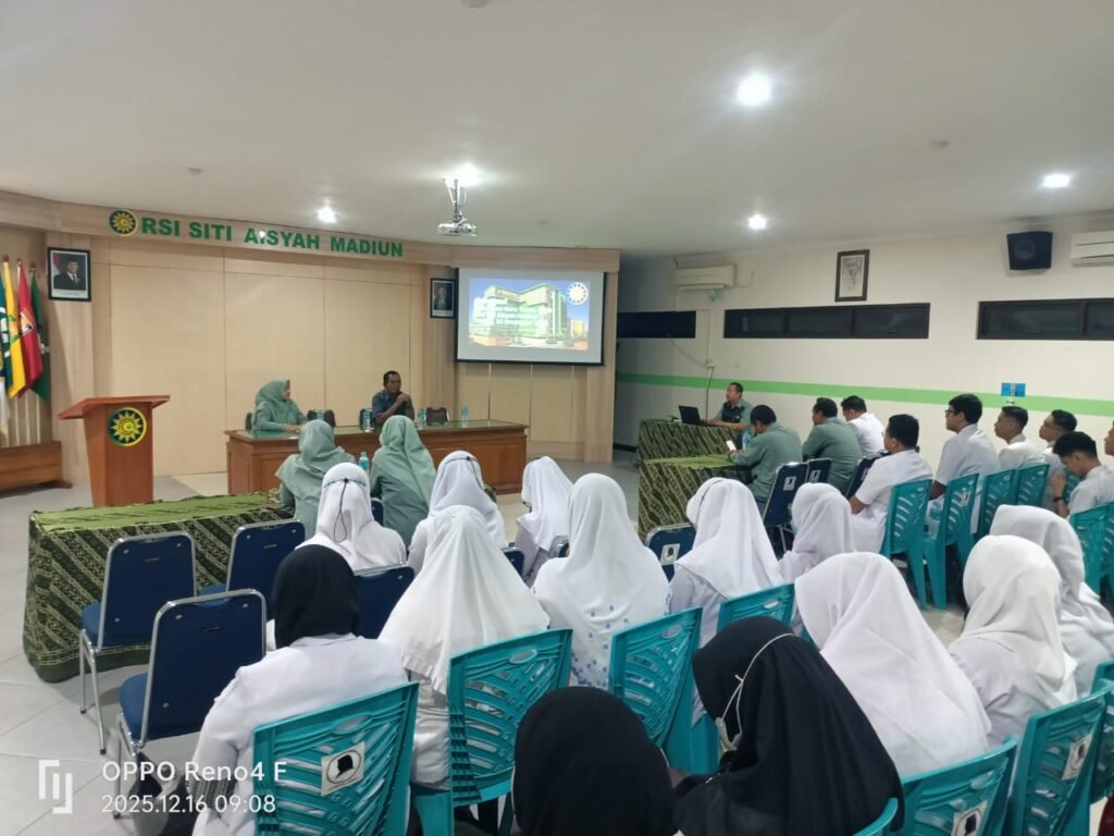 RSI Siti Aisyah Madiun Gelar Orientasi Pembekalan 46 Karyawan Baru