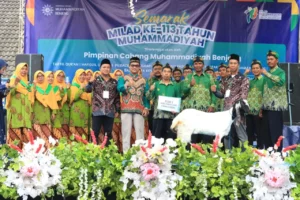 Sepeda Listrik Hingga Kambing untuk Milad ke-113 Muhammadiyah di Benjeng