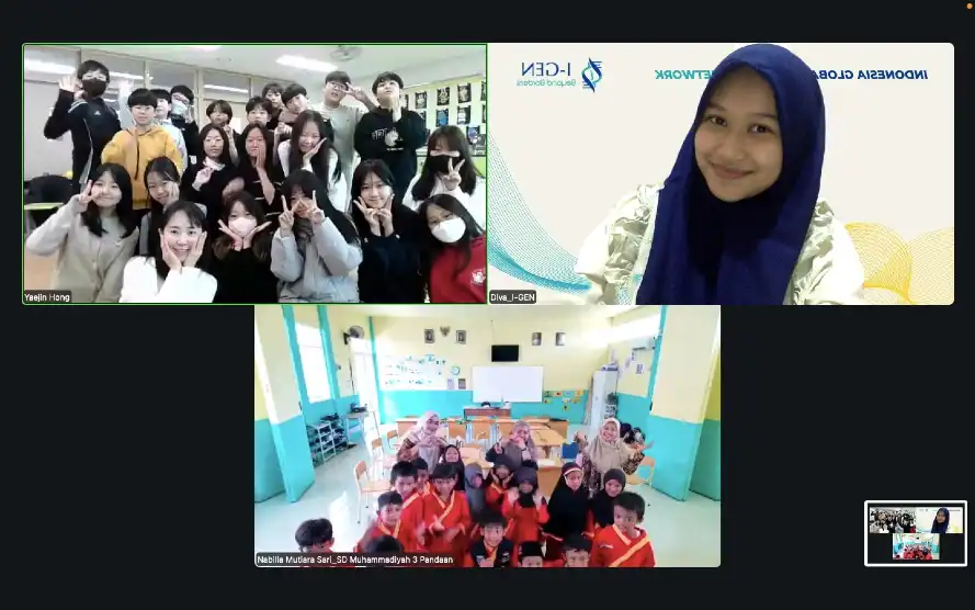 SD Muga Pandaan Kolaborasi Internasional dengan Incheon Ara ES