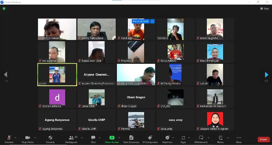 Muhammadiyah Jateng Siapkan Relawan untuk Diberangkatkan ke Sumatera Utara
