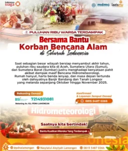 Melalui KLL, PDNA Lamongan Galang Dana untuk Korban Bencana Indonesia