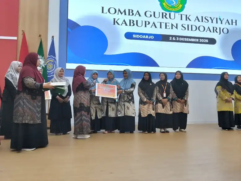 Membanggakan! Guru KB-TK ABA 7 Kalidawir Raih Harapan 2 Lomba Cerdas Cermat Guru Aisyiyah Sidoarjo
