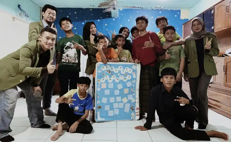 Mahasiswa UPN Veteran Jatim Gelar Edukasi Toleransi dan Moderasi Beragama di LKSA Muhammadiyah Rungkut