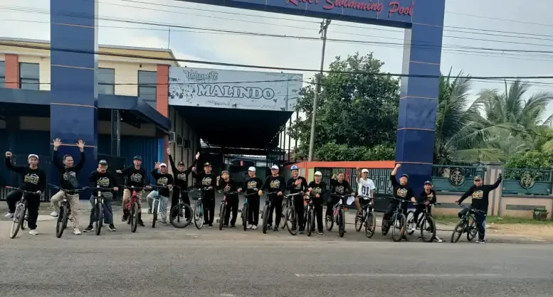 Jamaah Gowes Takerharjo ke Malindo, Alam Jadi Inspirasi Menulis