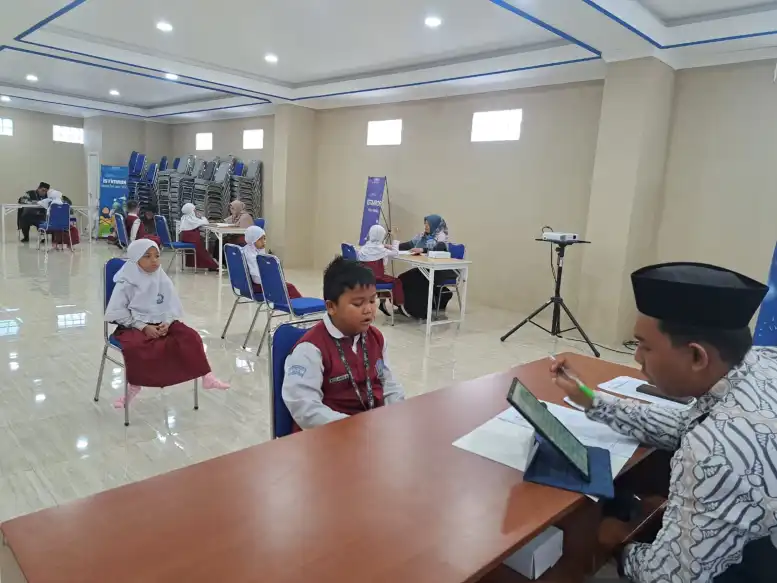 Khidmat! SD Ikrom Gelar Ujian Kenaikan Jilid dan istimror