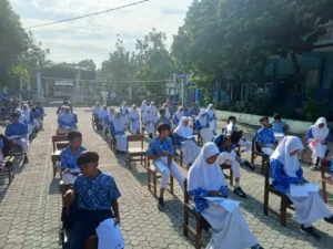 MTs Muhammadiyah 20 Menongo Gelar Ujian Mukhadhoroh Tutup SAS Ganjil