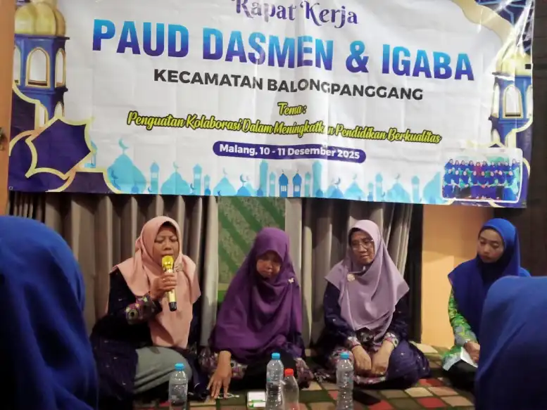 Raker Perdana IGABA dan PAUDDASMEN Balongpanggang Angkat Tema Penguatan Kolaborasi