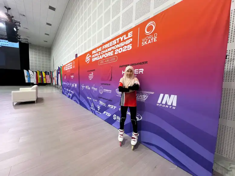 Amira Rasyida Azzahra Raih Peringkat Lima Dunia di Inline Freestyle World Championships 2025
