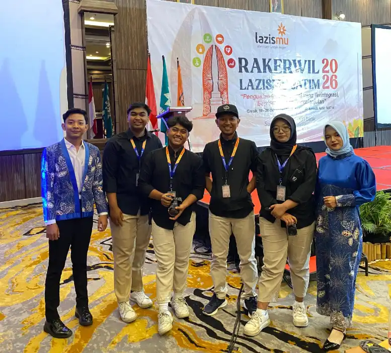 Tim Motreight SMAMDELA Tunjukkan Kompetensi Kelas DKV dalam Dokumentasi Rakerwil Lazismu Jatim