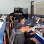 Siswa SMP Minati Jurusan Elektro SMK Muda Genteng