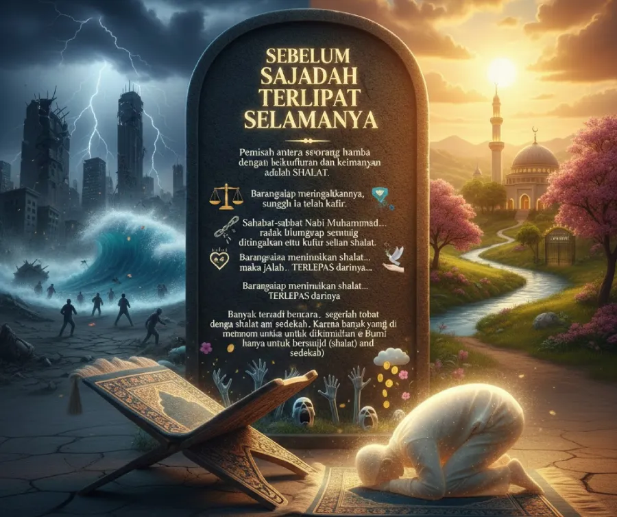 Sebelum Sajadah Terlipat Selamanya