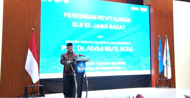 Mendikdasmen Resmikan Revitalisasi SLBN Taruna Mandiri, Dorong Layanan Pendidikan Bermutu bagi ABK