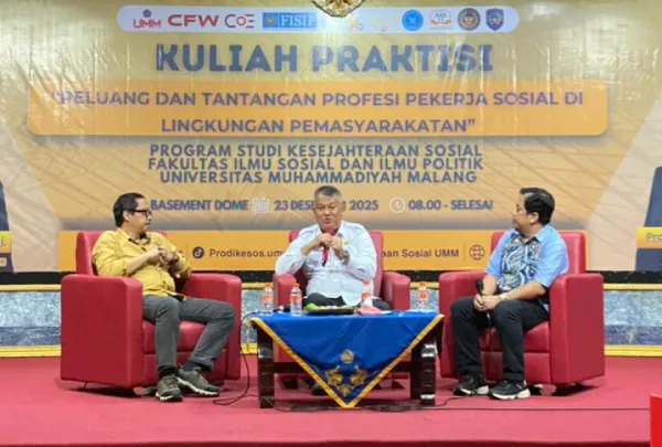 Kuliah Praktisi UMM: Membedah Peran Pekerja Sosial di Dunia Pemasyarakatan