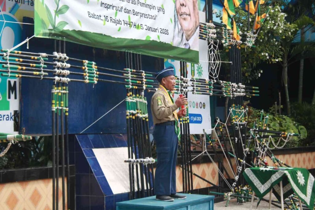 Ketua Kwarwil Hizbul Wathan Jatim Tekankan Penguatan Karakter di Apel Awal Semester Genap 