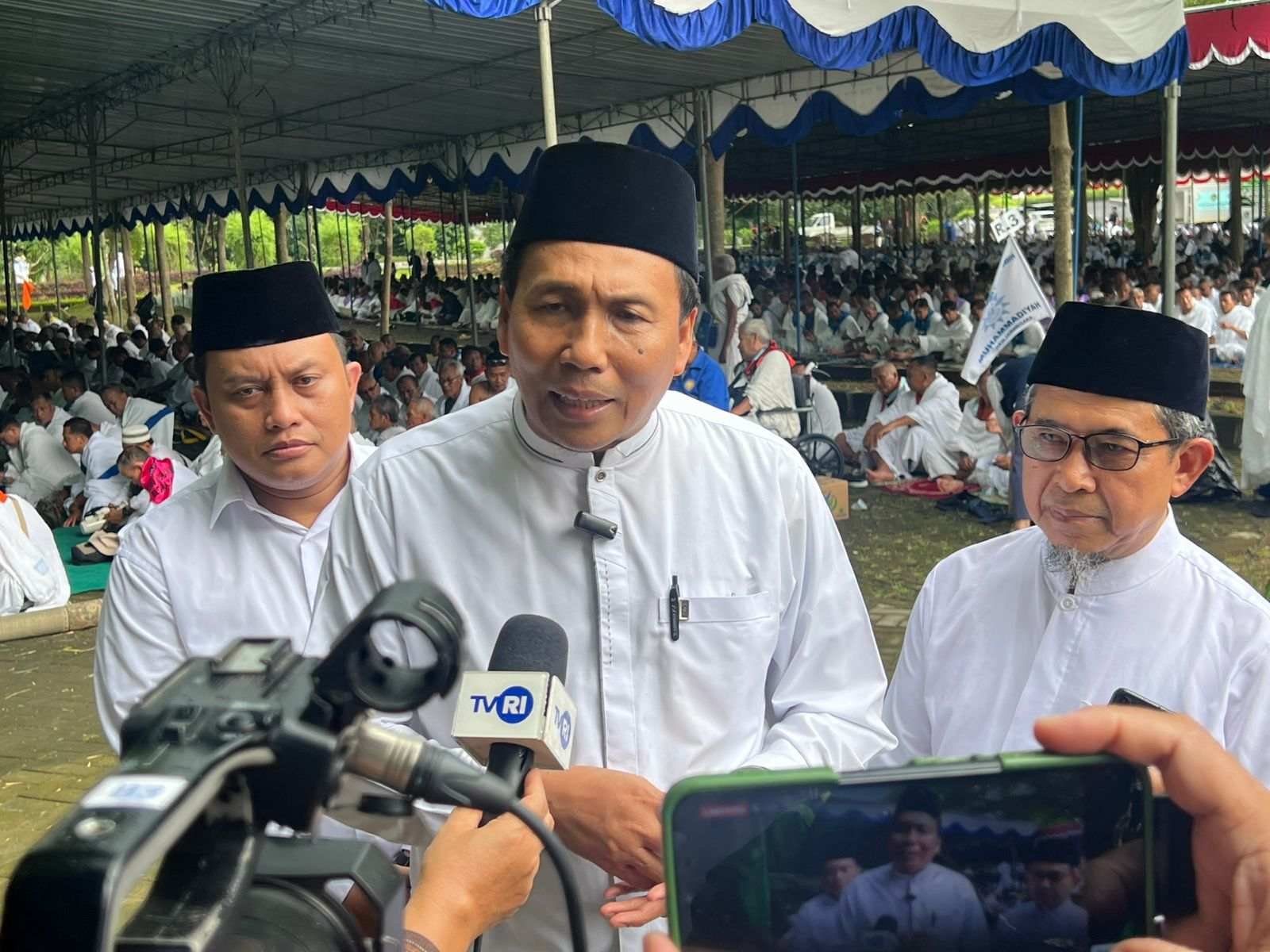 Ribuan Jamaah Ikuti Manasik Haji Kolosal KBIHU Muhammadiyah Jawa Tengah