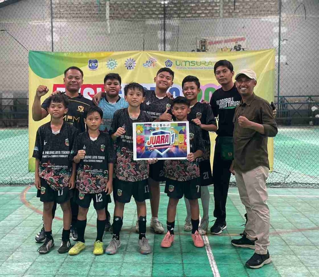 Berkat Kedisiplinan dan Perjuangan Tinggi, Limas FC SDM Limas Juara I Lomba Futsal SPOTIC 2026
