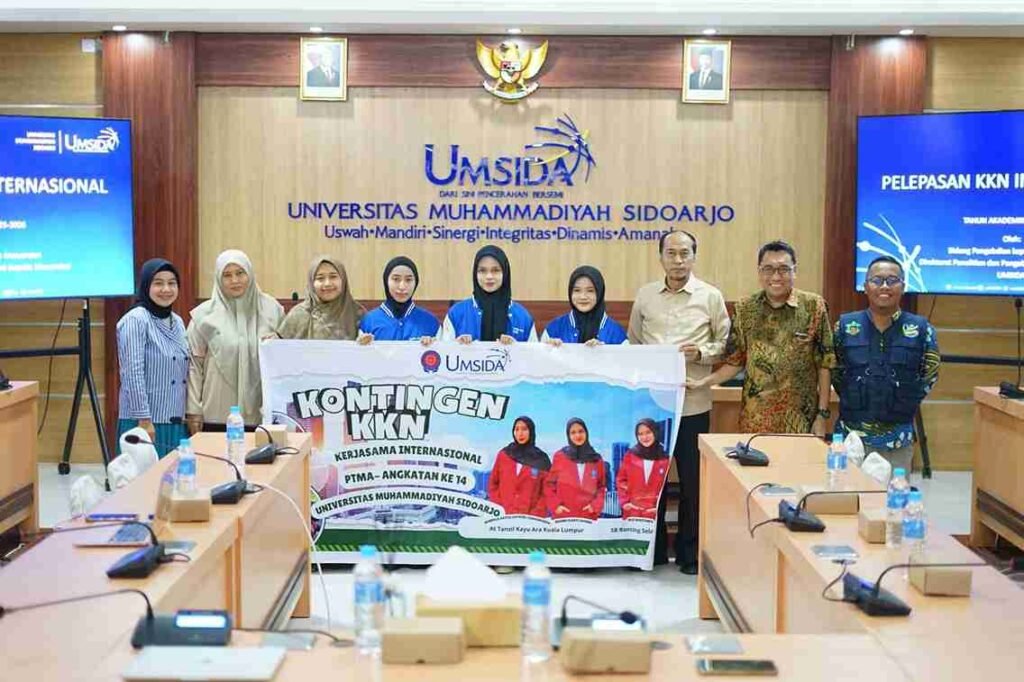 3 Mahasiswa Umsida Siap Ikuti KKN Internasional di Malaysia