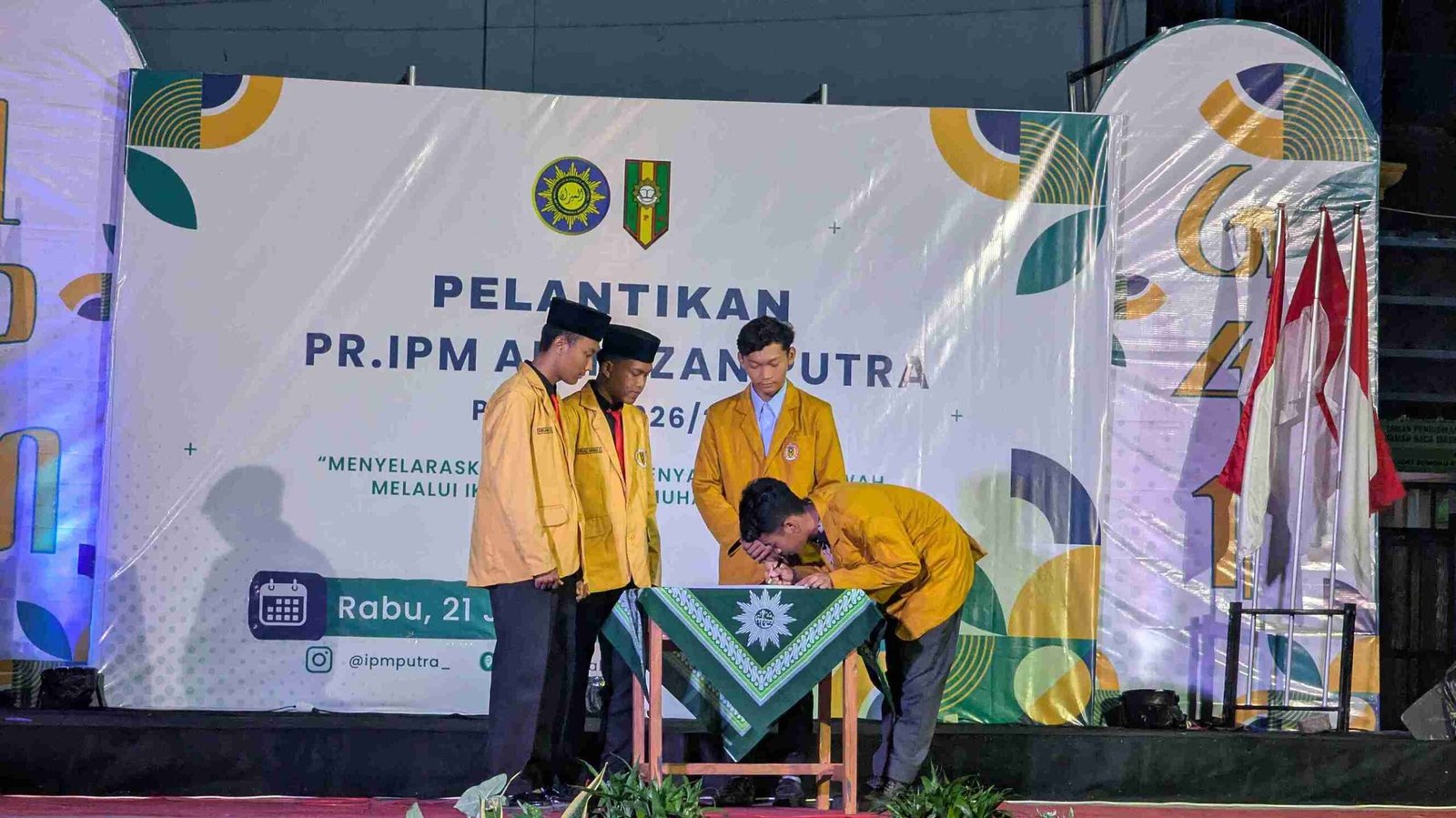 PR IPM Al Mizan Putra Periode 2026–2027 Resmi Dilantik, Siap Cetak Pelajar Berkemajuan